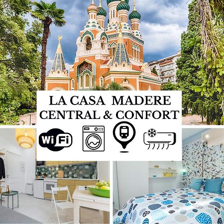 La Casa Madere- Centre Ville Pres Gare - Wifi -Confort Et Cosy Pres Des Transports En Communs Nice Dış mekan fotoğraf
