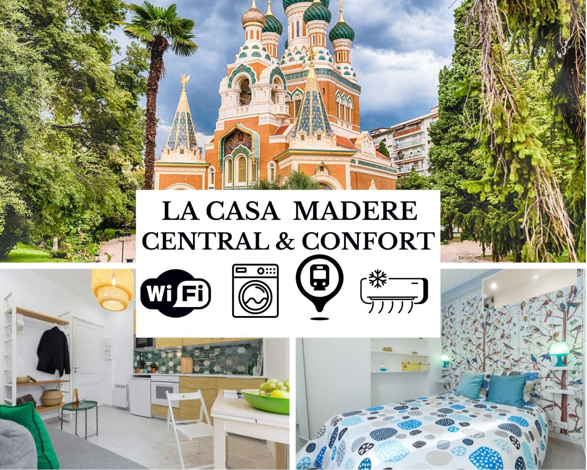 La Casa Madere- Centre Ville Pres Gare - Wifi -Confort Et Cosy Pres Des Transports En Communs Nice Dış mekan fotoğraf